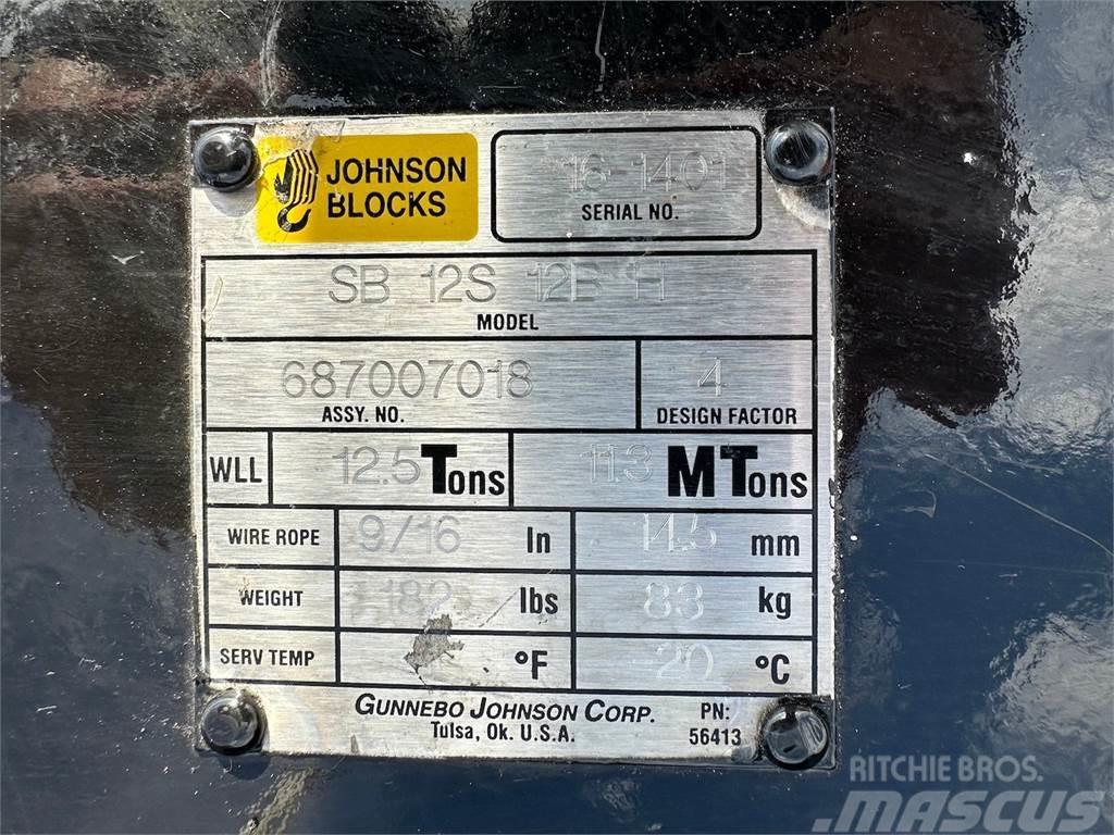 Johnson SB 12S 12B H Peças e equipamento de gruas