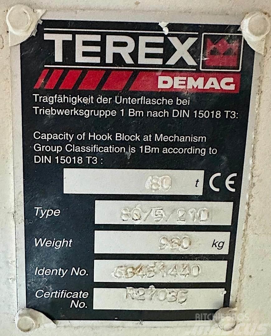 Terex Demag R27035 Peças e equipamento de gruas