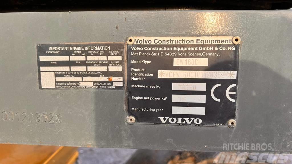 Volvo EW 160 C Escavadoras de rodas