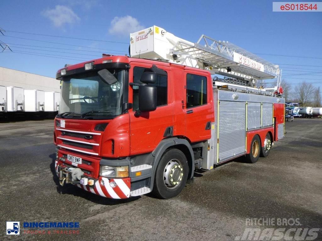 Scania P310 6x2 RHD fire truck + pump, ladder & manlift Carros de bombeiros