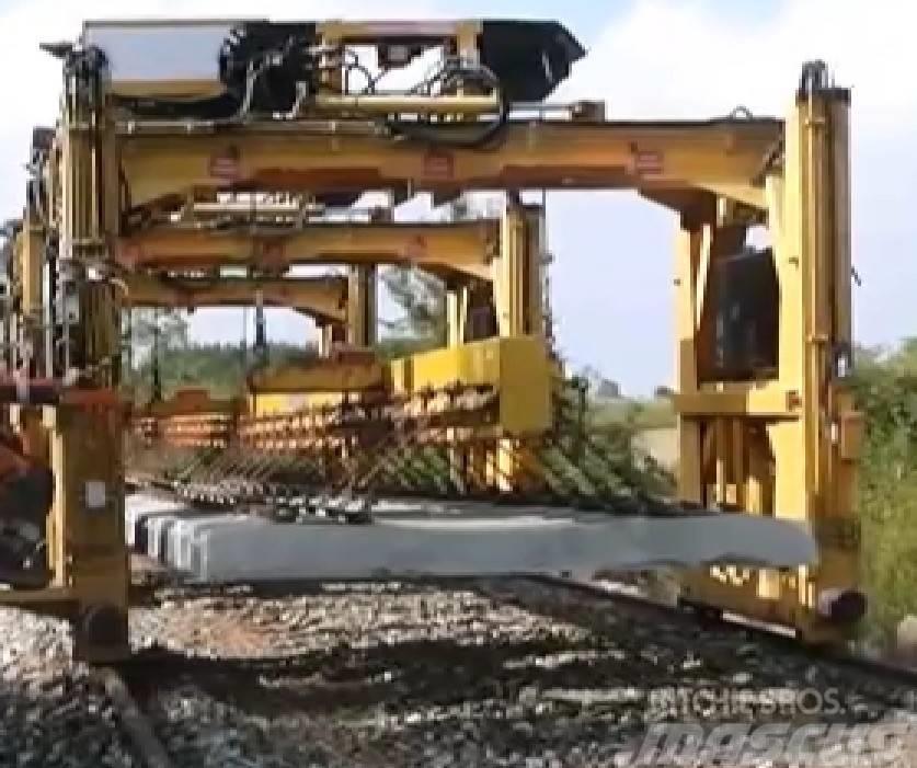  Rail Gantry like GEISMAR PTH350 Equipamento de Construção de Linha Férrea