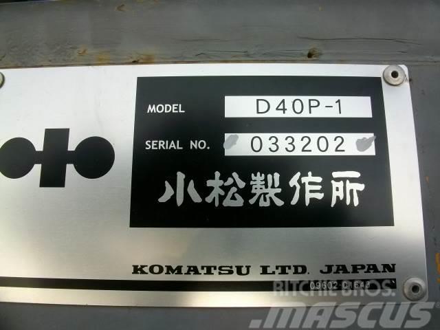Komatsu D 40 P Dozers - Tratores rastos