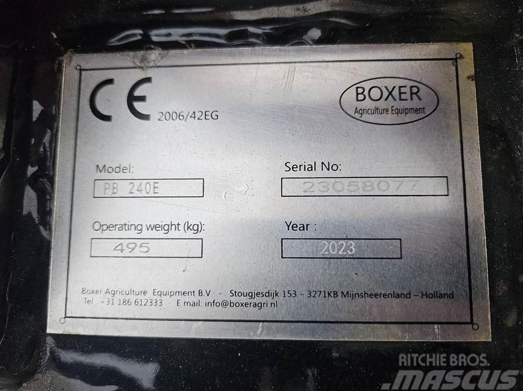 Boxer PB240E - Silage grab/Greifschaufel/Uitkuilbak Alimentadores de animais