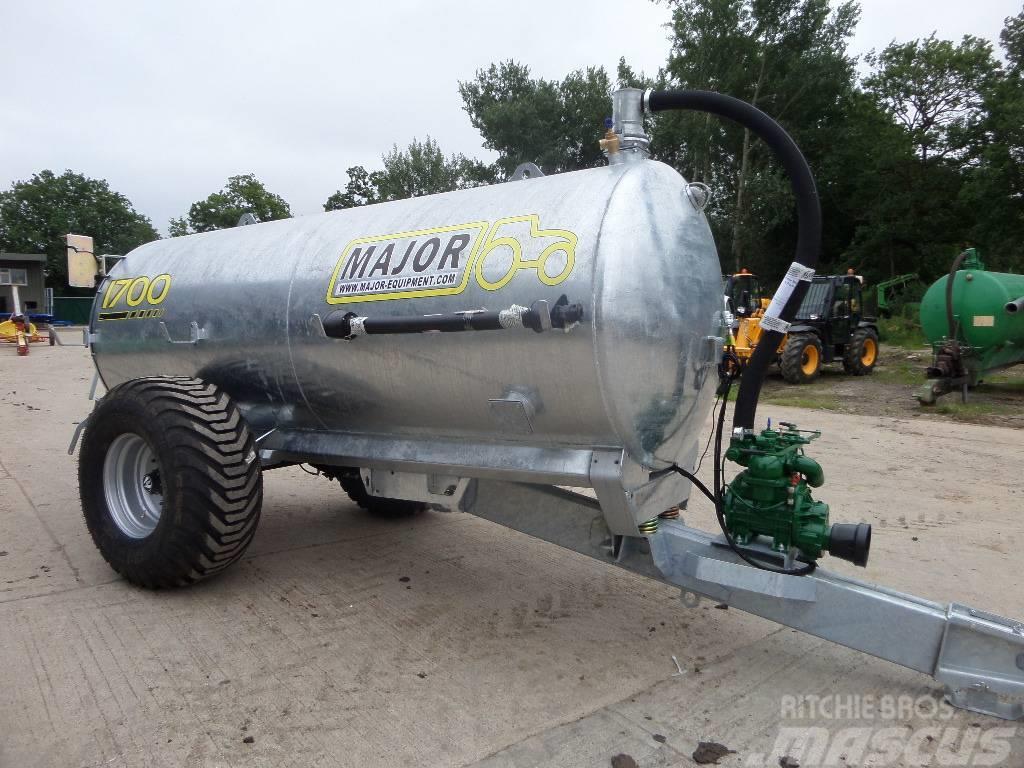 Major 1700 gallon tanker Camiões-cisterna de lamas