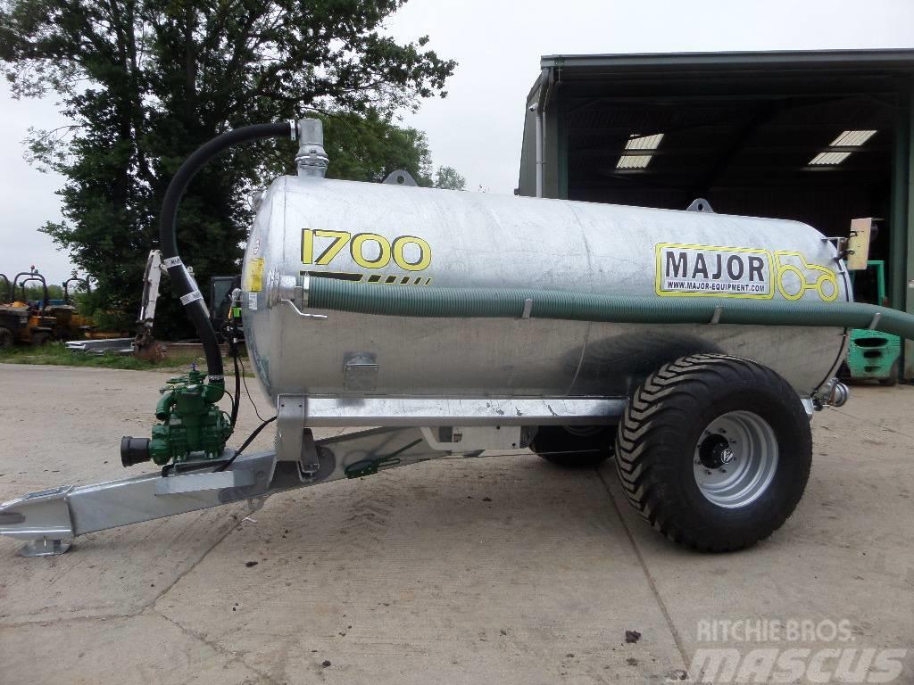 Major 1700 gallon tanker Camiões-cisterna de lamas