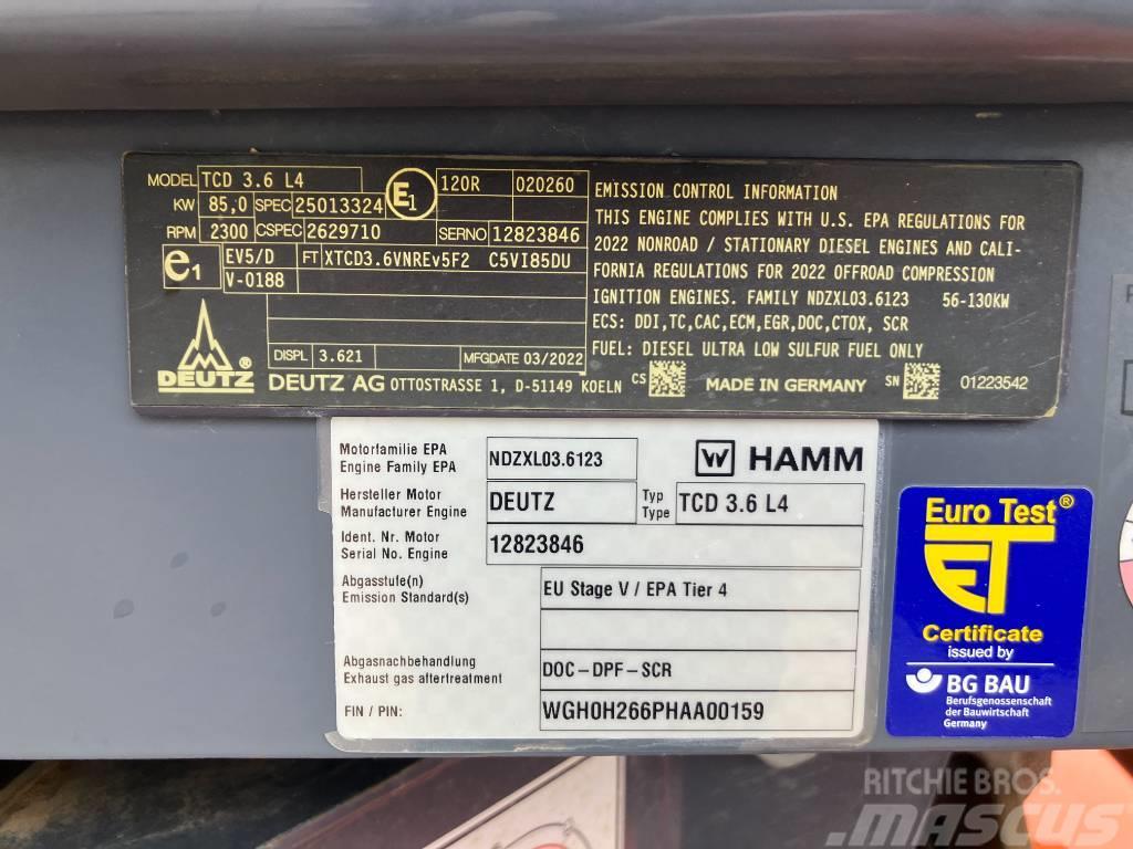 Hamm H12i Compactadores para terra