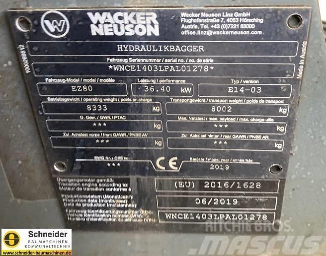 Wacker Neuson EZ 80 Escavadoras Midi 7t - 12t