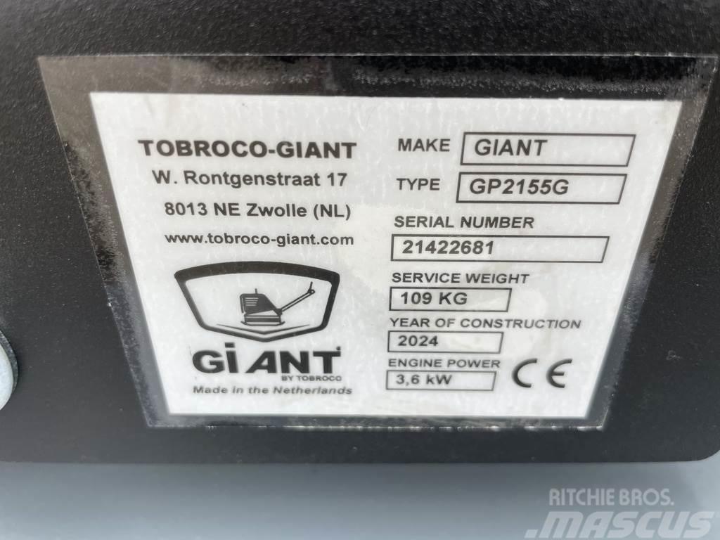 GiANT GP2155D trilplaat NIEUW Placas compactadoras