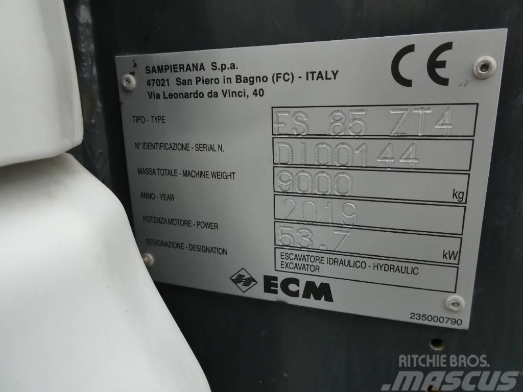 ECM ES 85 ZT4 Escavadoras Midi 7t - 12t