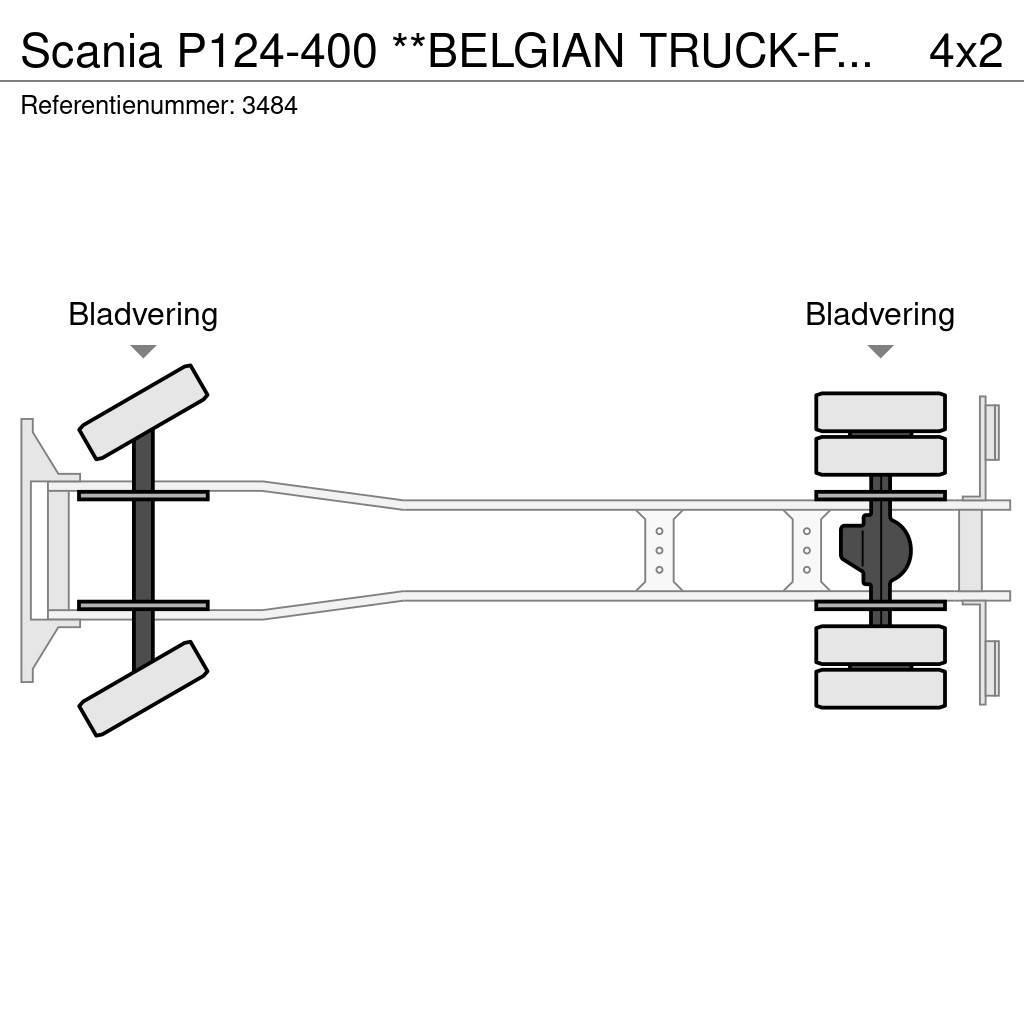 Scania P124-400 **BELGIAN TRUCK-FULL STEEL** Camiões basculantes