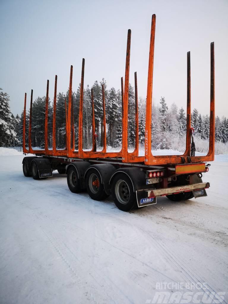 Närko D4HS11T11 Reboques de transporte de troncos