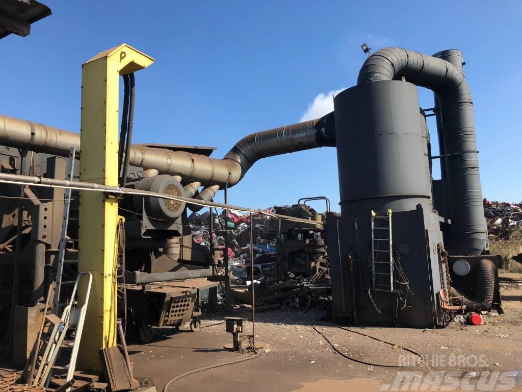 Bonfiglioli Strzępiarka 10HM metal scrap mill hammer mill Enfardadeiras industriais