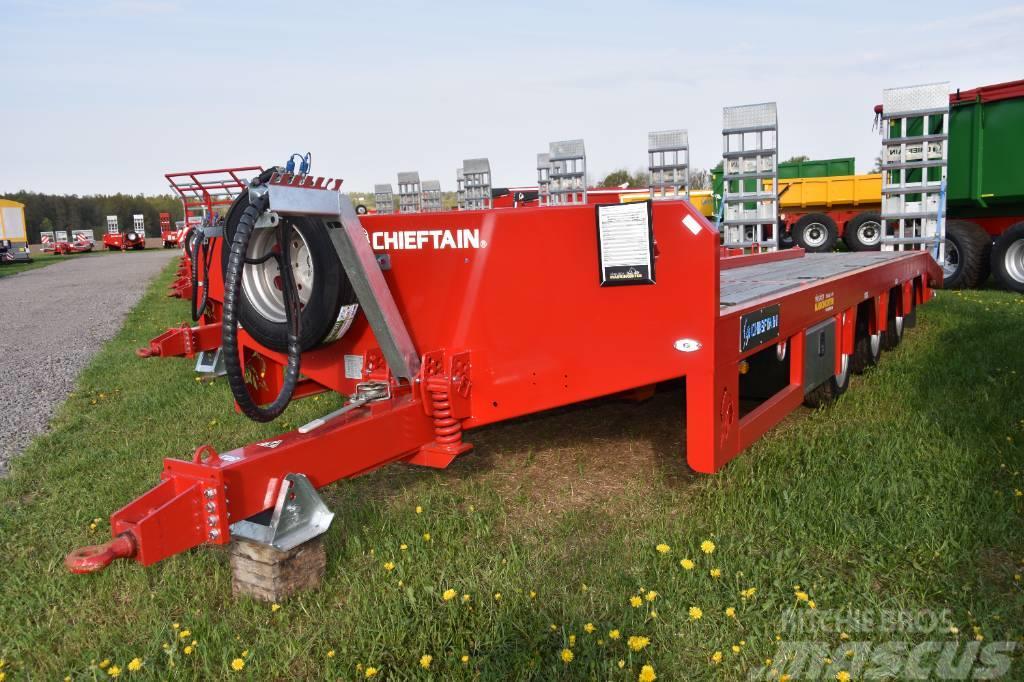 Chieftain 3-axl Maskintransportkärra traktor 24 ton Outros Semi Reboques