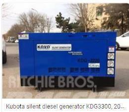 Kubota genset diesel generator set LOWBOY Geradores Diesel