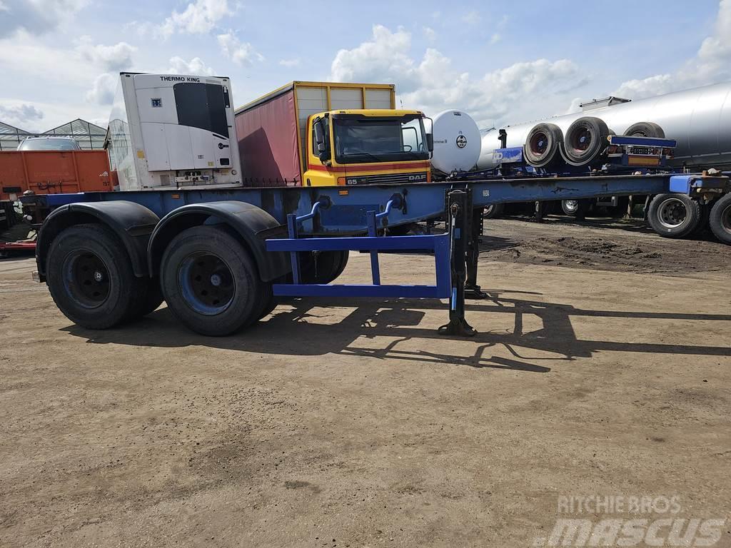Köhler Elmshorn 20 ft | container chassis | steel springs Semi Reboques Porta Contentores