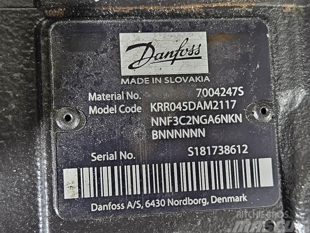 Sauer Danfoss KRR045DAM2117-7004247S-Load sensing pump Hidráulica