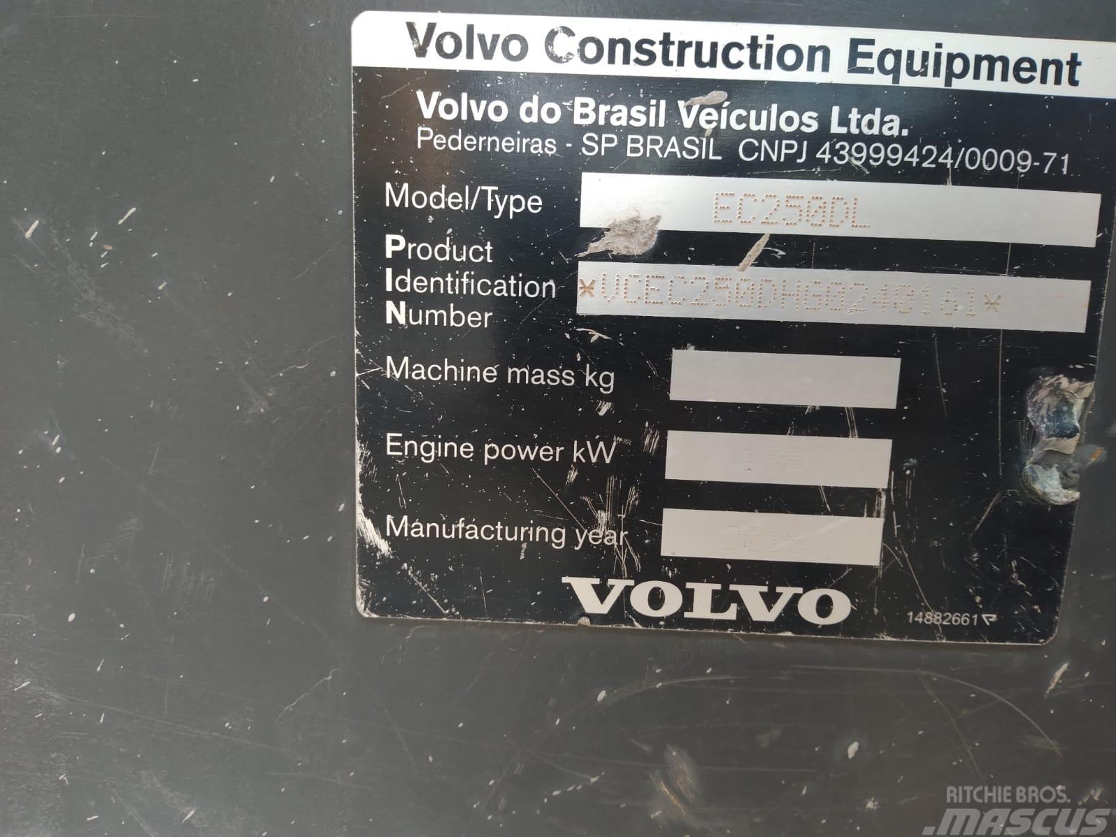 Volvo EC 250 D L Escavadoras de rastos