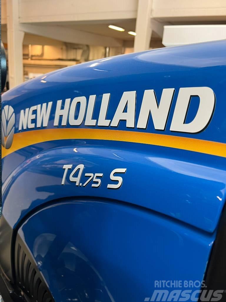 New Holland T4.75 S, Quicke X2S lastare omg.lev! Tratores Agrícolas usados