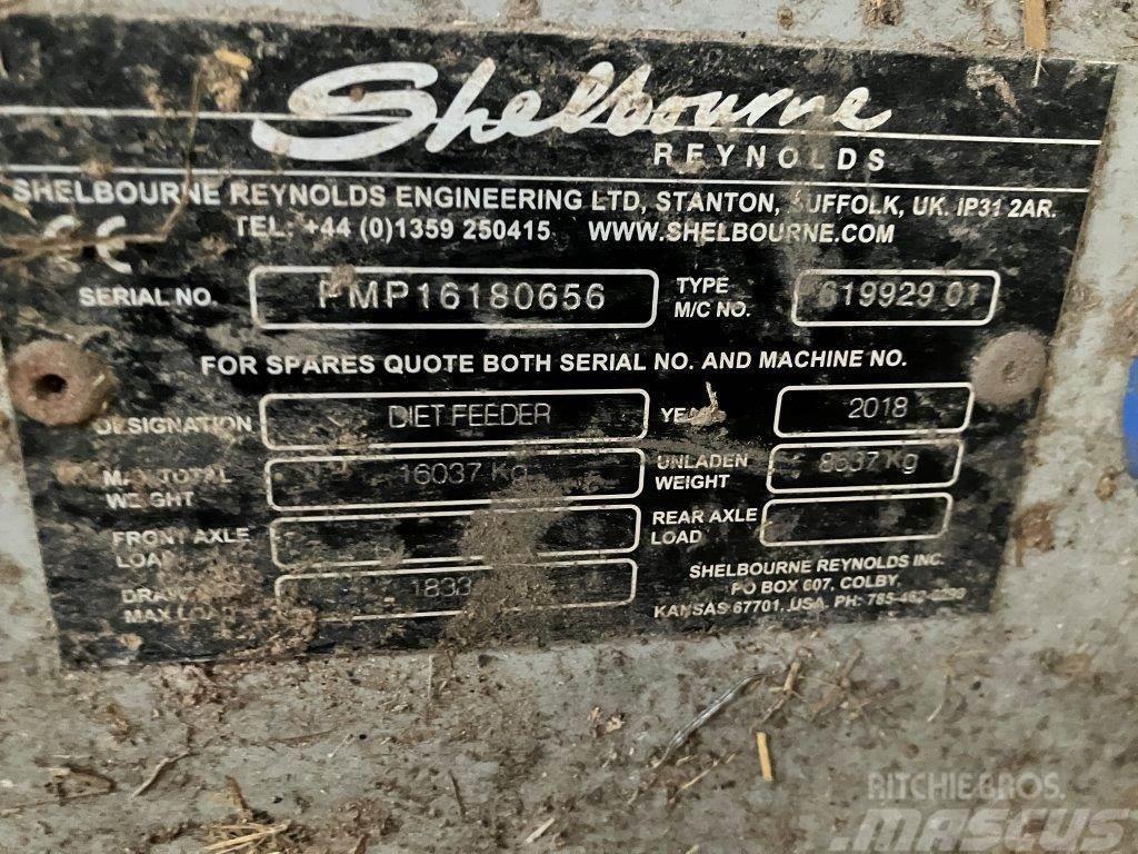 Shelbourne Reynolds Powermix 22 Espalhadores de estrume