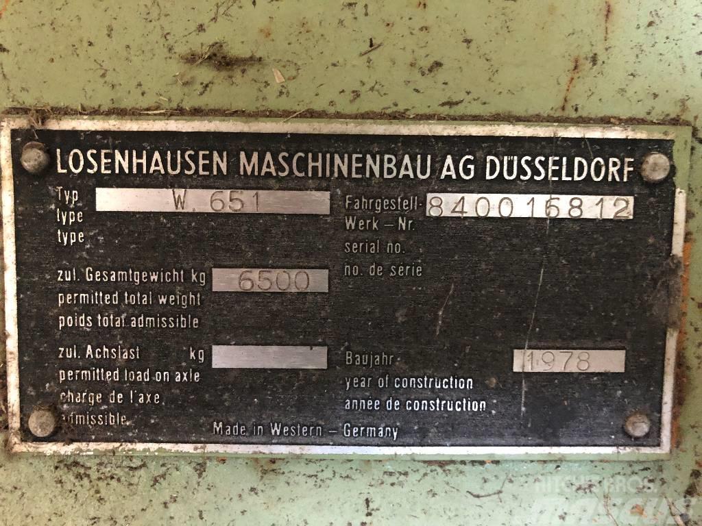 Losenhausen W 651 Compactadores para terra