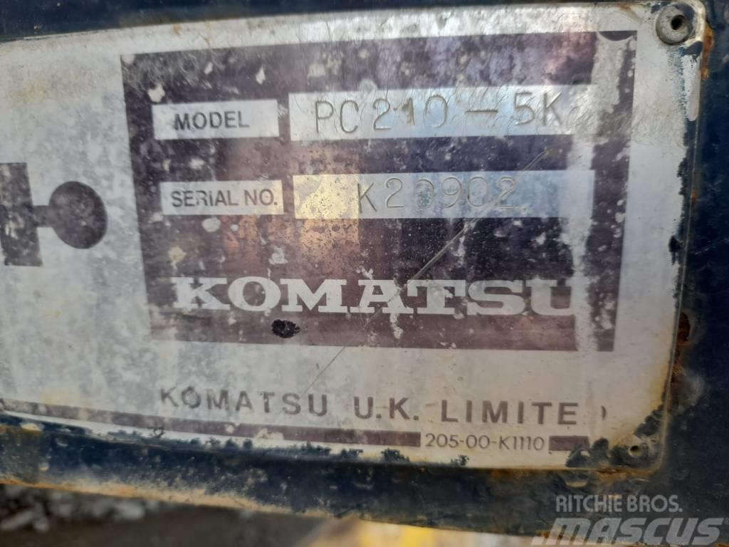 Komatsu PC 210-5 Escavadoras de rastos