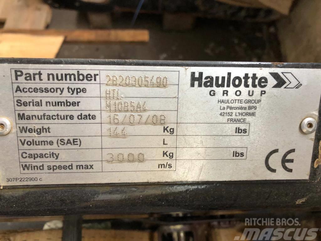 Haulotte Lasthaken 3t, Auslage 1m, HTL 40.. Outros componentes