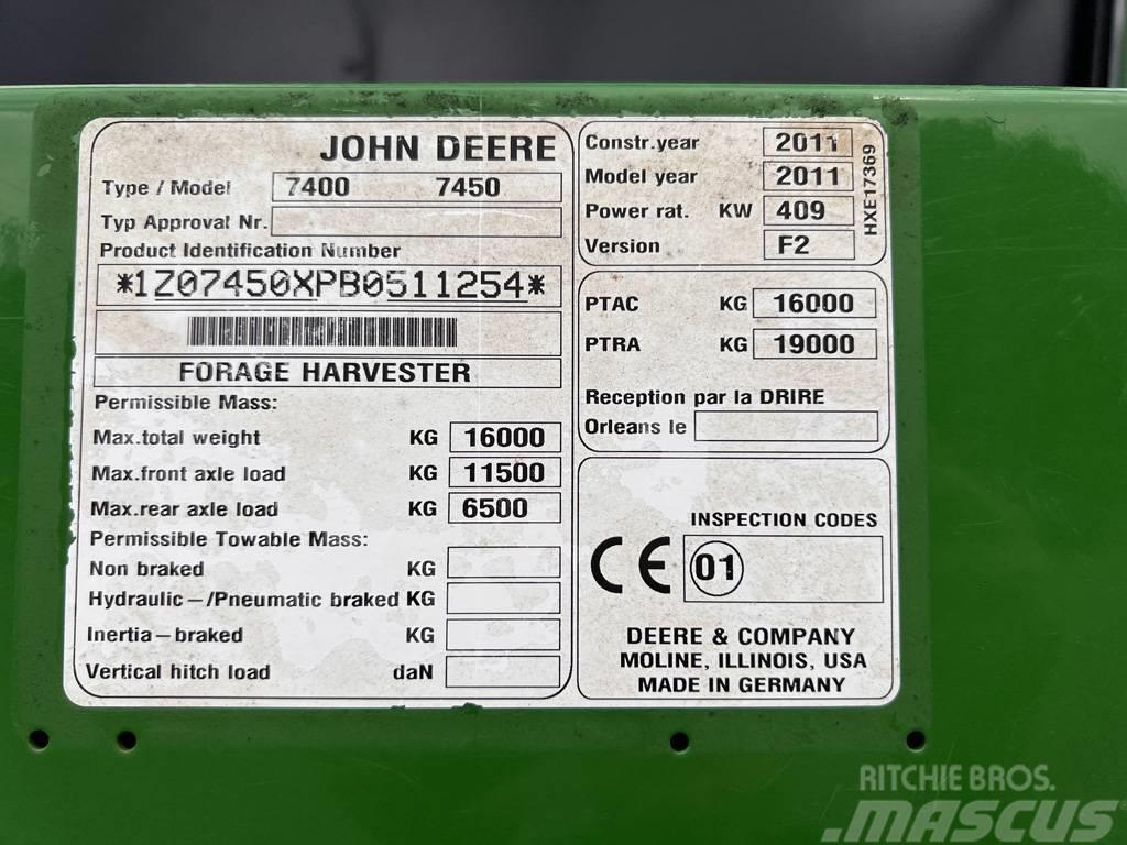 John Deere 7450 Forrageiras auto-propulsionadas