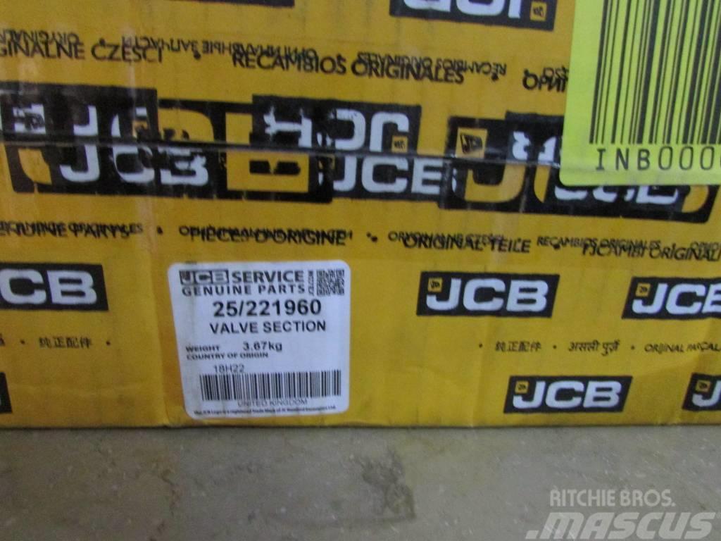 JCB Valve Section / Ventilblock Neu 25/221960 Hidráulica
