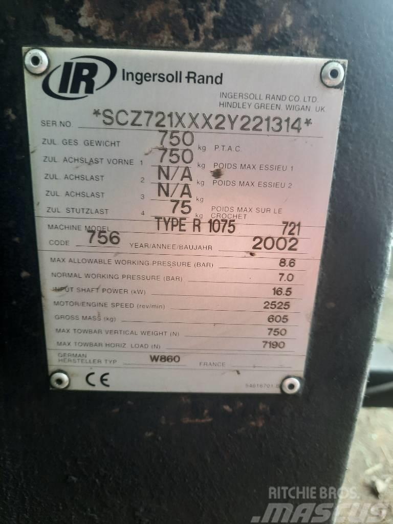 INGERSOLL RAND MODEL 721 Compressores