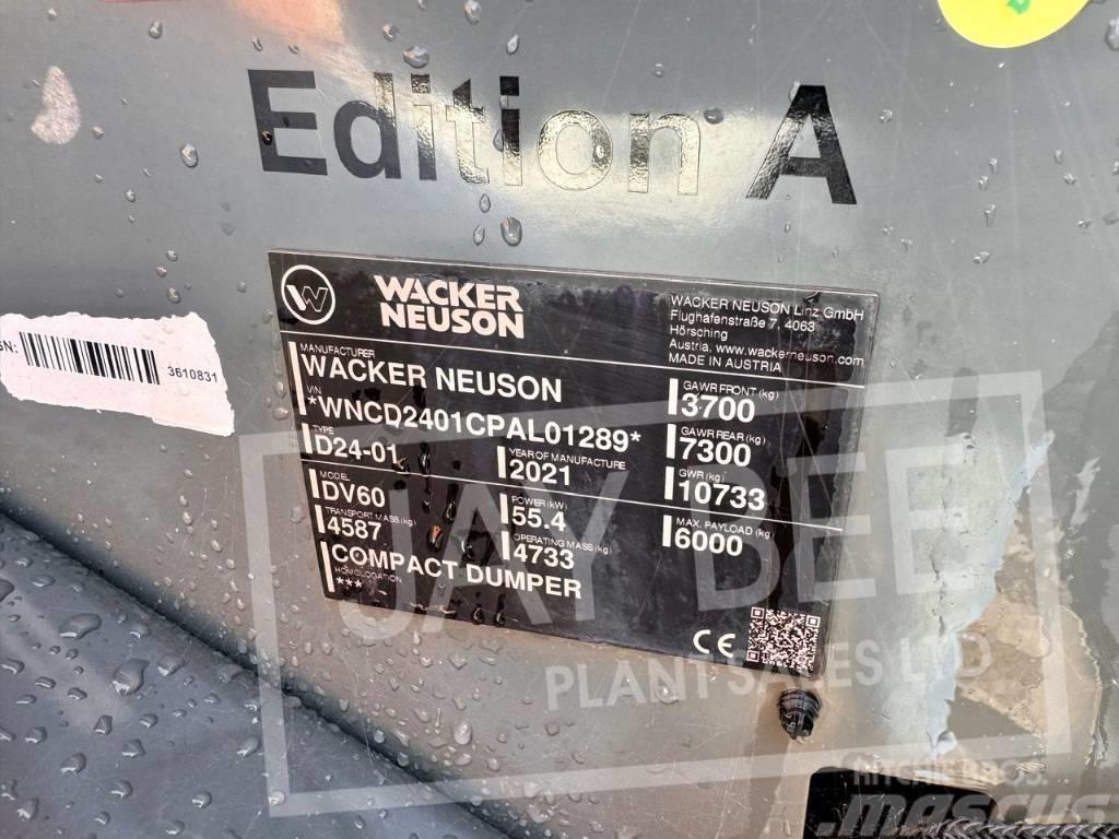 Wacker Neuson DV 60 Dumpers de obras