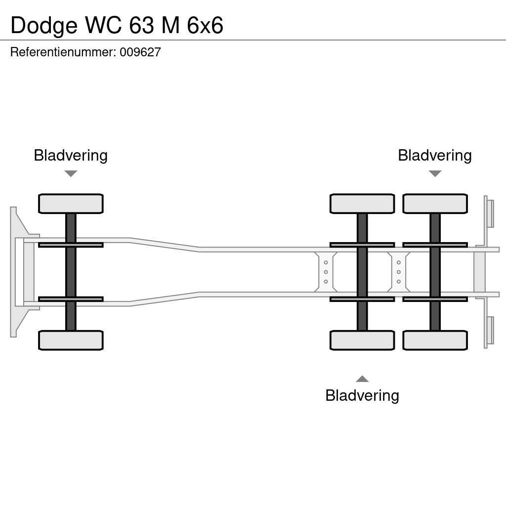 Dodge WC 63 M 6x6 Gruas Todo terreno