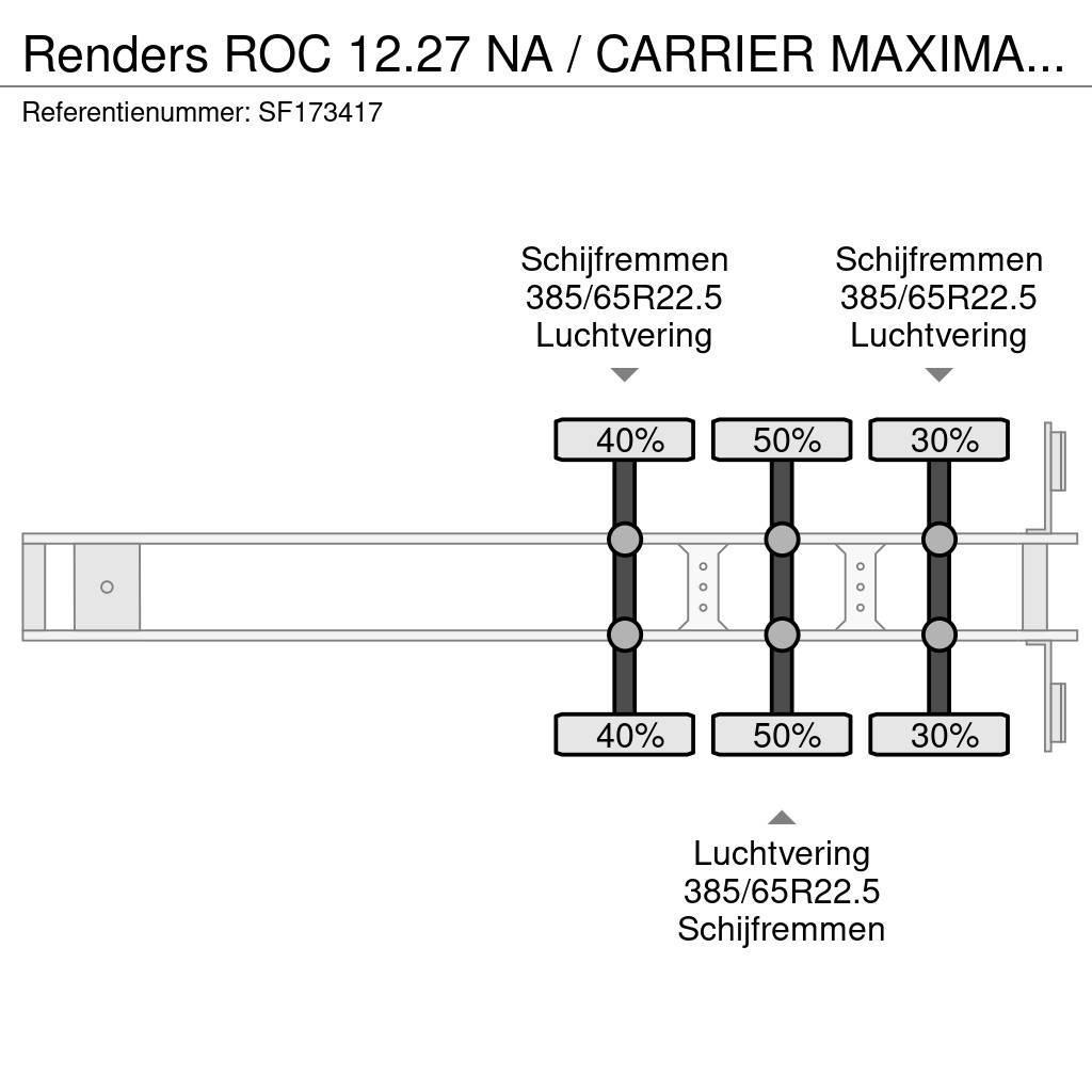 Renders ROC 12.27 NA / CARRIER MAXIMA 1200 DPH Semi Reboques Isotérmicos