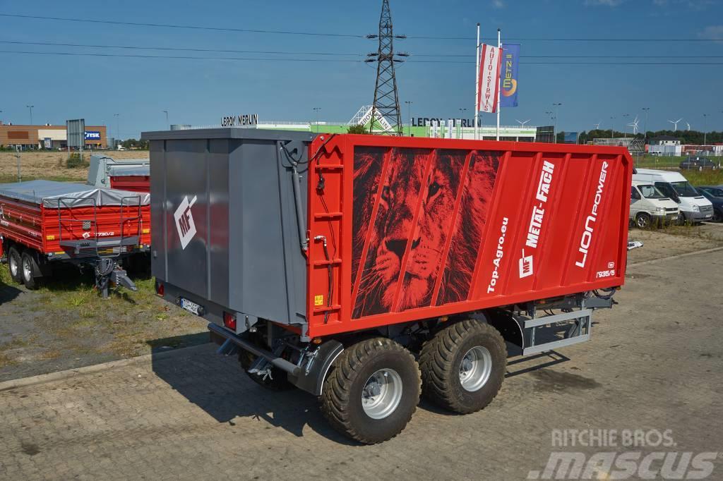 Metal-Fach T935/6 - 32m3 trailer with front sliding wall Reboques agricolas de uso geral