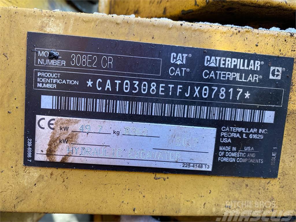 CAT 308E2CR Escavadoras Midi 7t - 12t