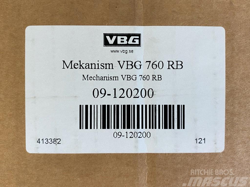 VBG Mekanismi 760 57mm uusi Chassis e suspensões