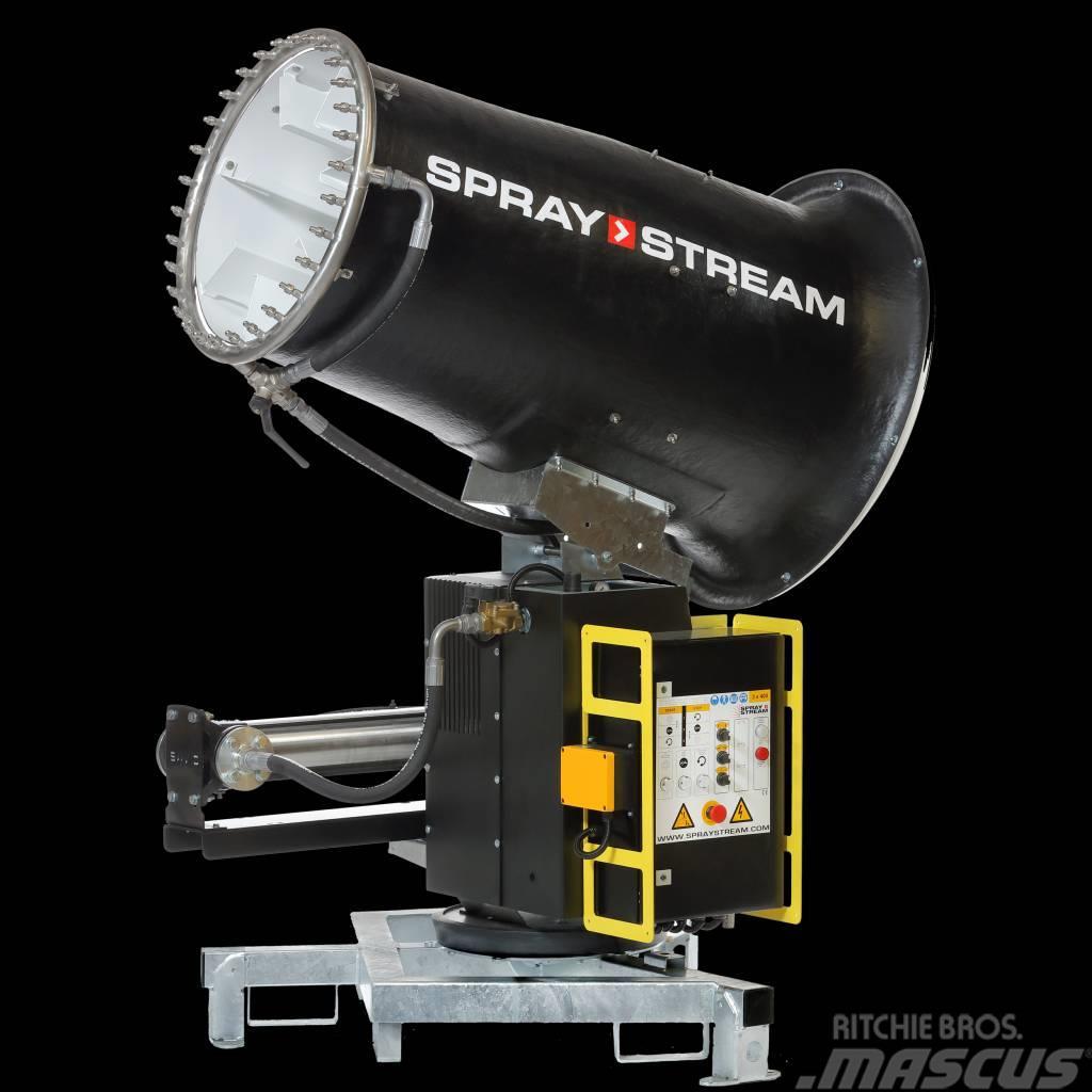 SprayStream STØV / FOG  Cannons   -         Støv/lugt-kontrol Sistemas de nebulização