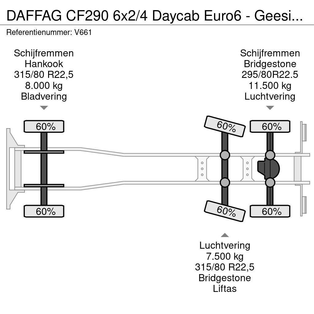 DAF FAG CF290 6x2/4 Daycab Euro6 - Geesink GPMIII 20H2 Camiões de lixo