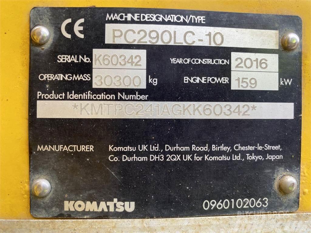 Komatsu PC290LC-10 Escavadoras de rastos