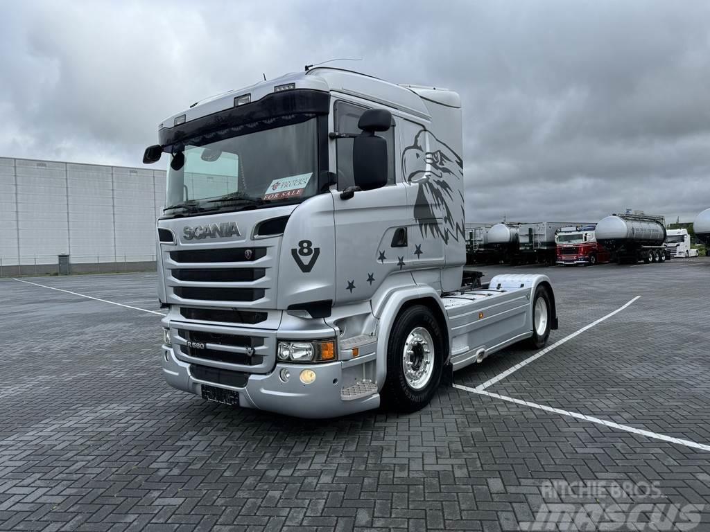 Scania R580 full air, Retarder, hydrauliek Tractores (camiões)