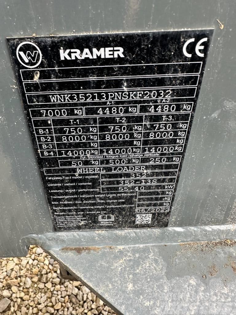 Kramer 8105 Pás carregadoras de rodas