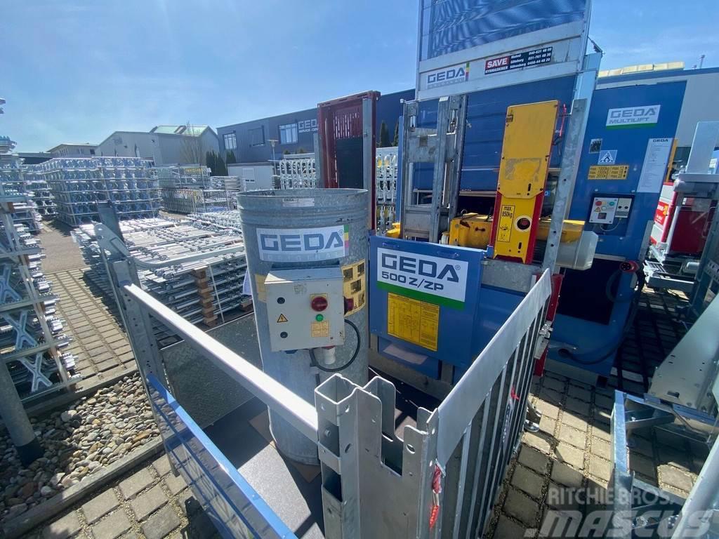 Geda 500Z/ZP Outros elevadores e plataformas