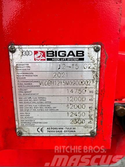 Bigab 12-15 G2 Reboques agricolas de uso geral