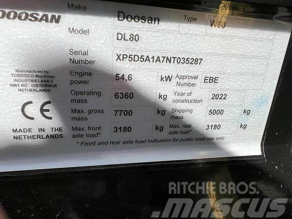 Doosan DL80-7 Pás carregadoras de rodas