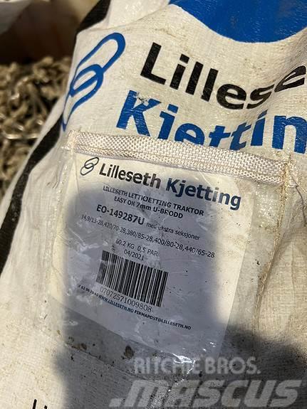 Lilleseth Kjetting Easy on 7mm Outros limpa-neves e máquinas de limpeza viária