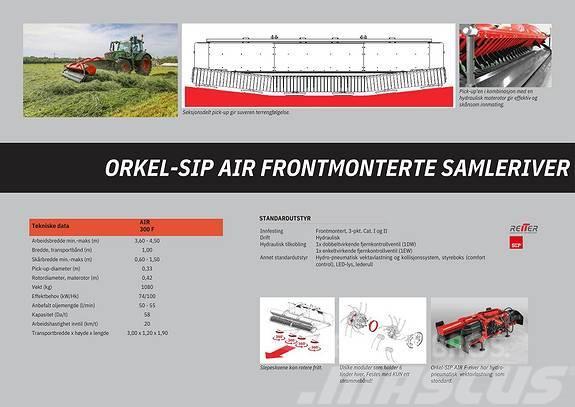 Orkel SIP Air 300 F Gadanheiras-fileiras