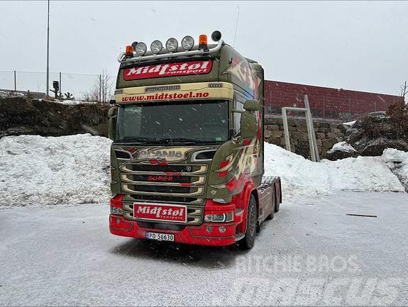 Scania R 580 6x4 Tandem og Hydraulikk Tractores (camiões)