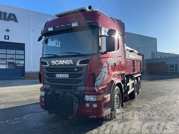 Scania R560CB6x2HSA, Istrail dumper, brøyteutstyr inkl. m Camiões basculantes