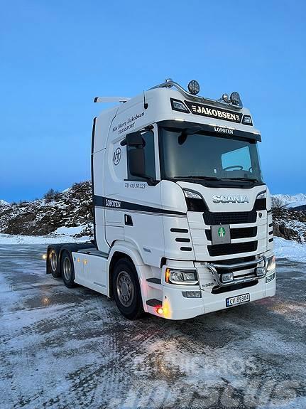 Scania S580A6x2NB med hydraulikk Tractores (camiões)