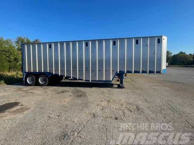 Peerless 40' Closed Top Drop Bottom Chip Trailer Outros