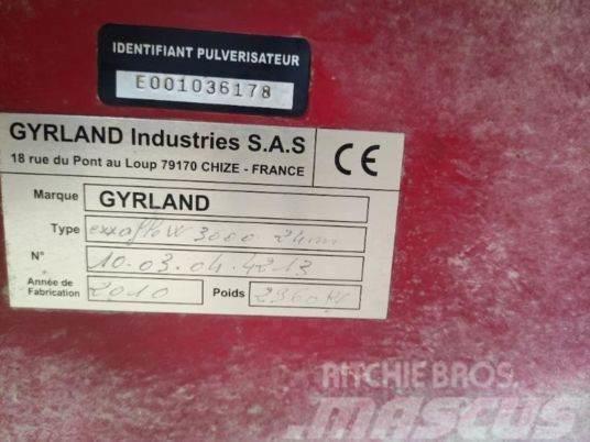  Gyrland EXXAFLOW3000 Pulverizadores rebocados
